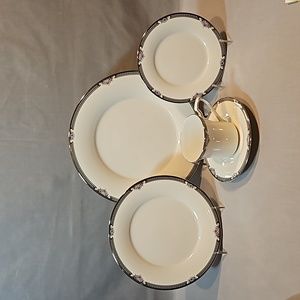 Noritake Halifax 7729 5 Piece Place Setting NEW